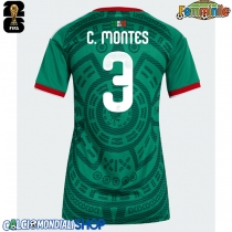 Maglie da calcio Messico Cesar Montes #3 Prima Maglia Femminile Mondiali 2026  Manica Corta